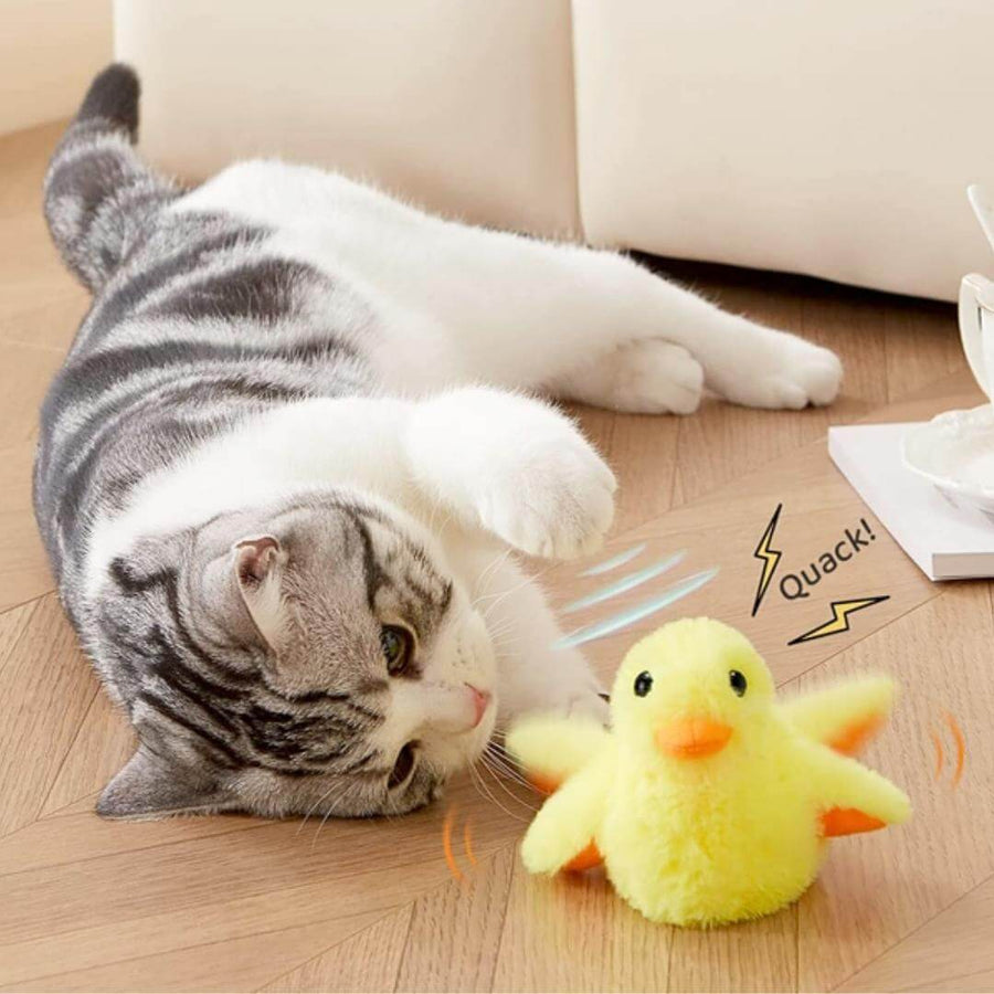 Quacky Pal™ - Flapping Duck Cat Toy