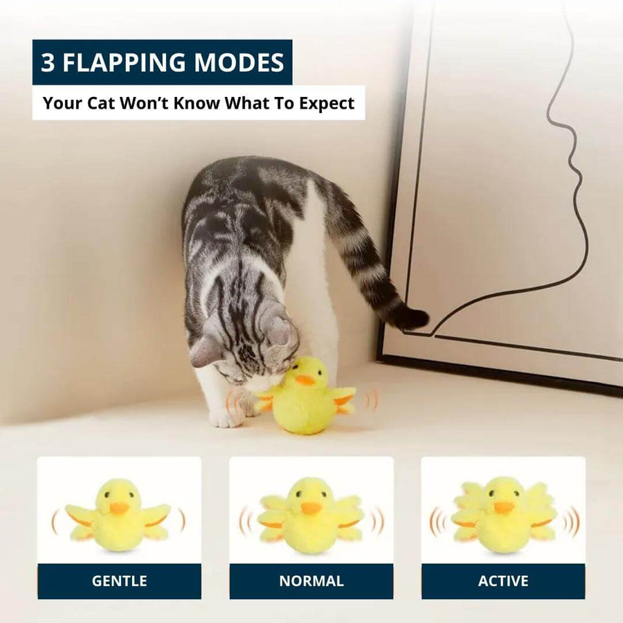 Quacky Pal™ - Flapping Duck Cat Toy