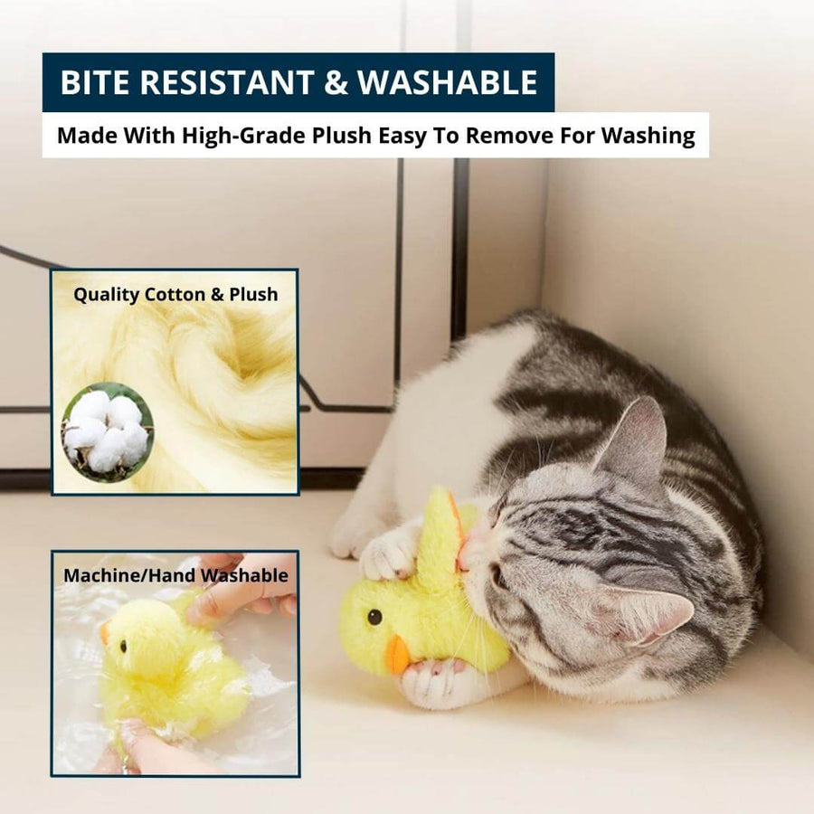 Quacky Pal™ - Flapping Duck Cat Toy